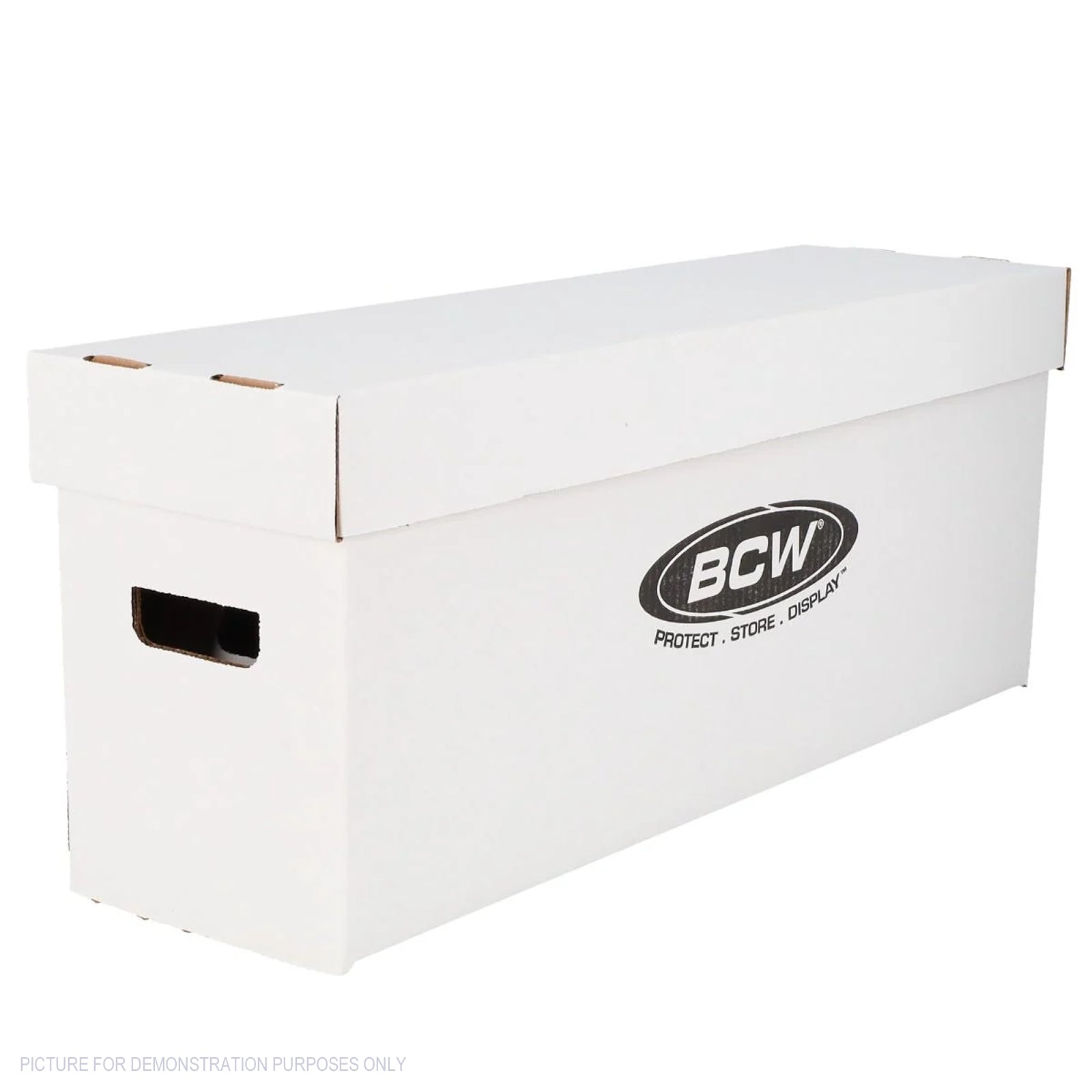 BCW Long Comic Storage Box - WHITE - PRE ORDER